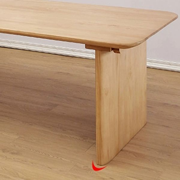 Modern Solid Wood Dining Table Set 1/2/5/7 Pieces Dining Set for Home Use Clearhalo 'Dining Room Sets' 'Dining Tables & Seating' 'dining_room_set' 'furn' 'furn_dining_room_set' 'Furniture' 'furniture_dining_room_set' 'Kitchen & Dining Furniture' 1200x1200_795caf2a-15ab-47c0-b847-ed61210b1d6f