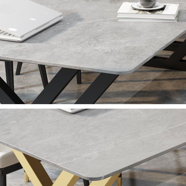 Sintered Stone Curved Meeting Table Home Office Modern Writing Desk Clearhalo 'furn' 'furn_office_desk' 'Furniture' 'furniture_office_desk' 'Office Desks' 'Office Furniture' 'office_desk' 1200x1200_795d8f32-fc9f-4fed-87f9-88b3c3a19264