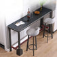 Ensemble de table de bar en bois 1/3/4/5 pièces, finition mate, ensemble de bar moderne