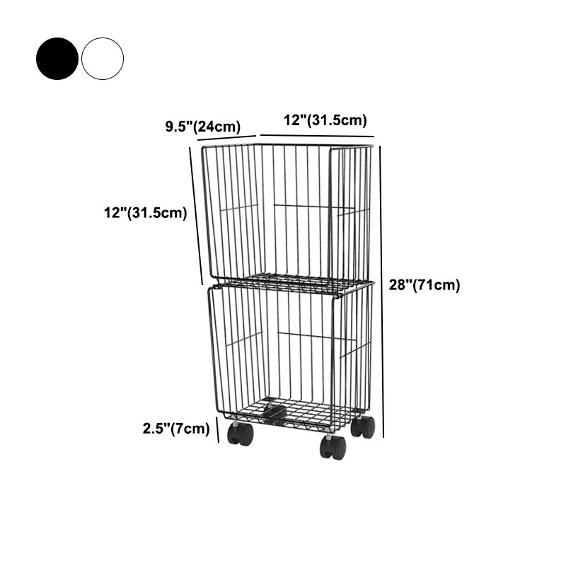 Industrial Geometric Bookcase Metal Closed Back Bookcase with Wheels Clearhalo 'Bookcases' 'furn' 'furn_bookcases' 'Furniture' 'furniture_bookcases' 'kitchen' 'kitchen_bookcases' 'Living Room Furniture' 'Office Furniture' 1200x1200_79622139-4db6-40ef-9018-860ac7c35edf