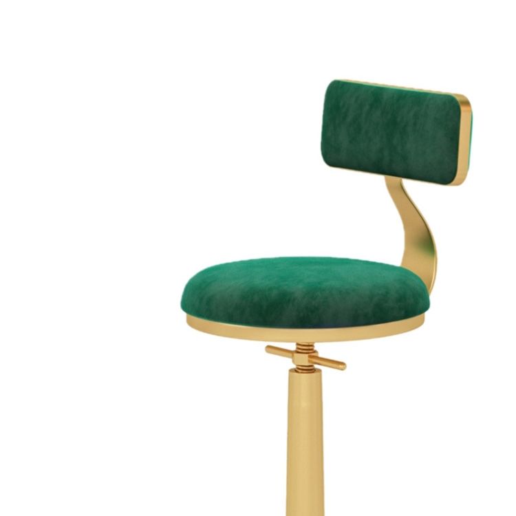 Indoor Footrest Counter Chair Adjustable Height Metal Swivel Counter Bar Stool Clearhalo 'Bar Furniture' 'Bar Stools' 'bar_stools' 'furn' 'furn_bar_stools' 'Furniture' 'furniture_bar_stools' 'Kitchen & Dining Furniture' 1200x1200_796244ec-882a-4af3-886c-4719e4271241