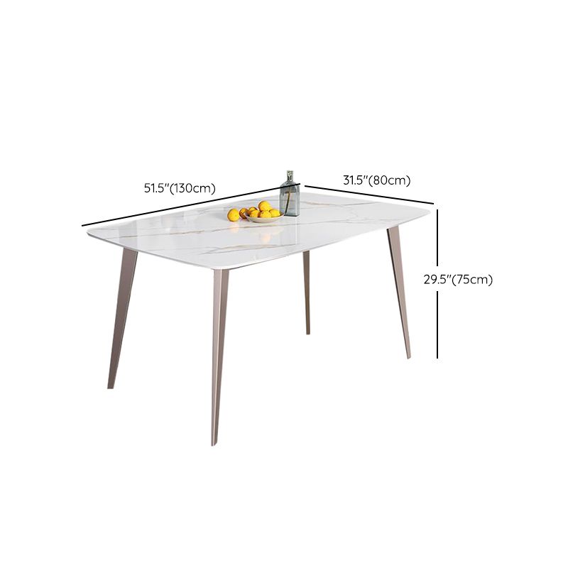 コンテンポラリースタイル1/2/5/7ピースダイニングチェアセットストーン長方形の家具