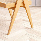 Modern Rectangular Dining Set Solid Wood and Acrylic 1/2/5 Pieces Natural Table and Chairs Clearhalo 'Dining Room Sets' 'Dining Tables & Seating' 'dining_room_set' 'furn' 'furn_dining_room_set' 'Furniture' 'furniture_dining_room_set' 'Kitchen & Dining Furniture' 'kitchen&dining_furn' 'kitchen' 1200x1200_796821b2-62d2-4ea0-921f-a8ce8ee51da0