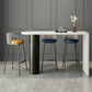 Modern Solid Wood Pub Table Set 1/3/4 Pieces Bar Table with Metal Stools Clearhalo 'Bar Furniture' 'furn' 'furn_home_bar_bar_sets' 'Furniture' 'Home Bars & Bar Sets' 'home_bar_bar_sets' 'Kitchen & Dining Furniture' 1200x1200_796aa502-573c-4b8c-bc04-b91de99c0b57