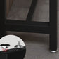 Industrial Metal Counter-height Stool Footrest Low Back Outdoor Counter Bar Stool in Black Clearhalo 'Bar Furniture' 'Bar Stools' 'bar_stools' 'furn' 'furn_bar_stools' 'Furniture' 'Kitchen & Dining Furniture' 1200x1200_796f779f-8051-4d4d-a807-23551c73ad7d