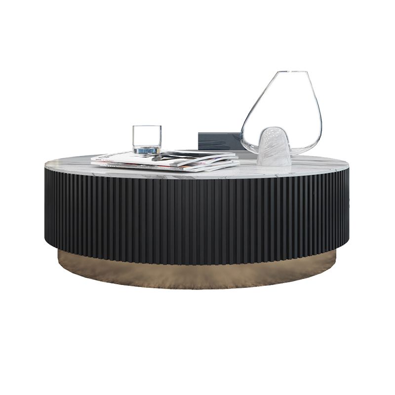 Frame/Drum Coffee Table Slate Cocktail Table with Storage Drawers Clearhalo 'Coffee & Accent Tables' 'Coffee Tables' 'coffee_tables' 'furn' 'furn_coffee_tables' 'Furniture' 'Living Room Furniture' 1200x1200_797020b0-d1ed-4a67-a234-70aac79341d5