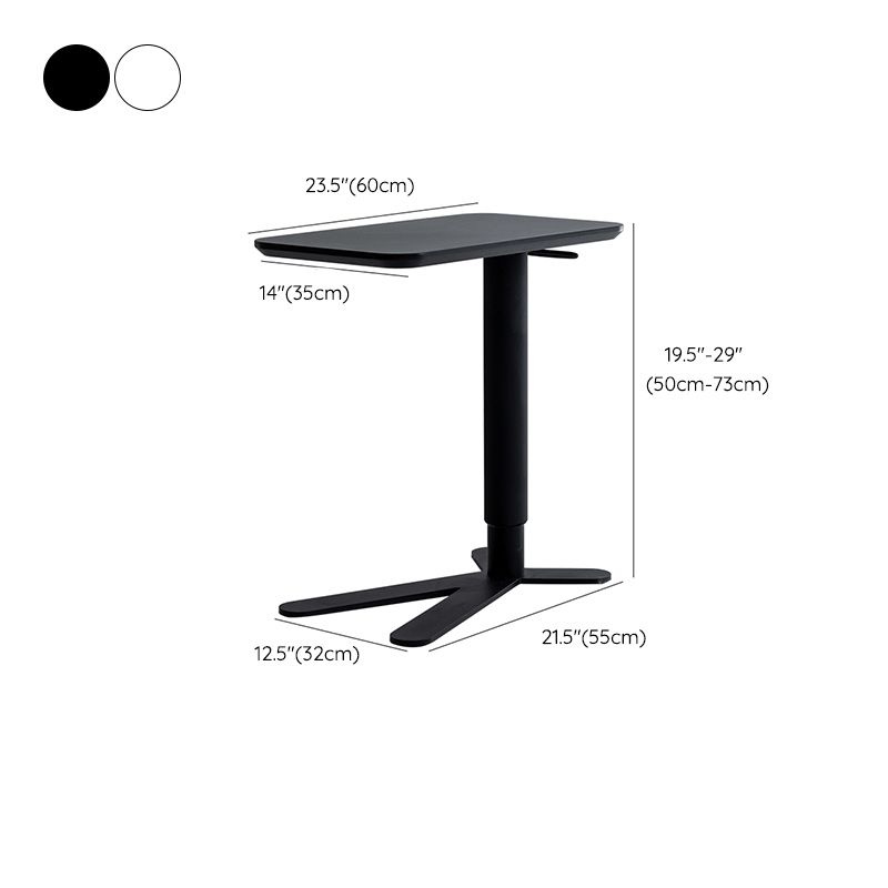 13" Wide Contemporary Corner Table Metal Rectangular Accent Side Table Clearhalo 'Coffee & Accent Tables' 'End & Side Tables' 'end_side_tables' 'furn' 'furn_end_side_tables' 'Furniture' 'Living Room Furniture' 1200x1200_79712823-ae24-4f4f-afd1-abc63b02b7df