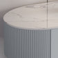 Console TV contemporanea, supporto TV in finto legno con 2 cassetti