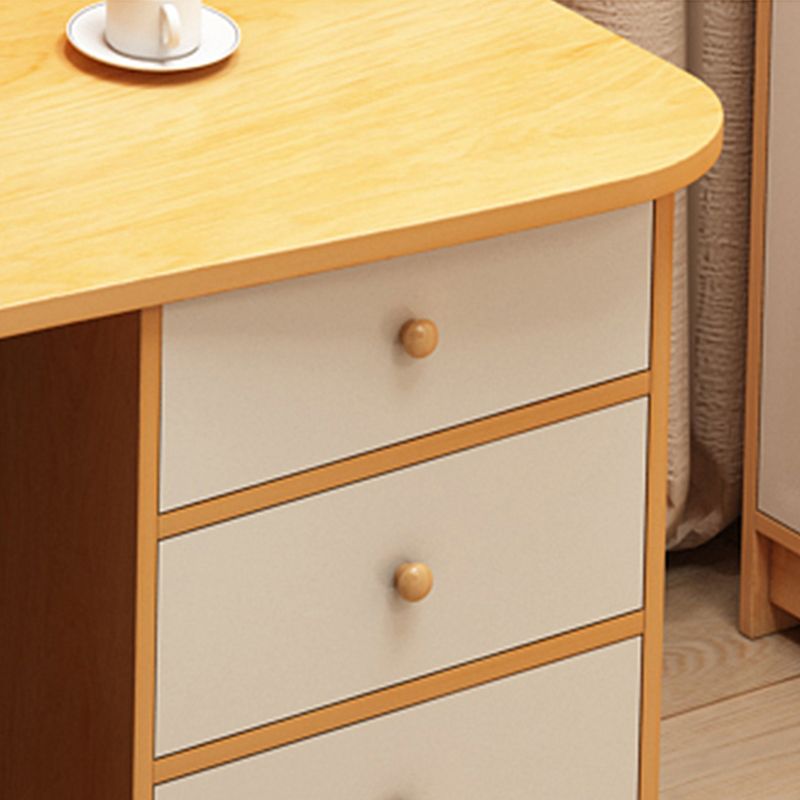 Manufacture Wood Writing Desk 19.69-inch Wide Writing Desk with Drawers Clearhalo 'furn' 'furn_office_desk' 'Furniture' 'Office Desks' 'Office Furniture' 'office_desk' 1200x1200_79780e60-a3d3-4dfd-912a-fa67a4dbb0f3