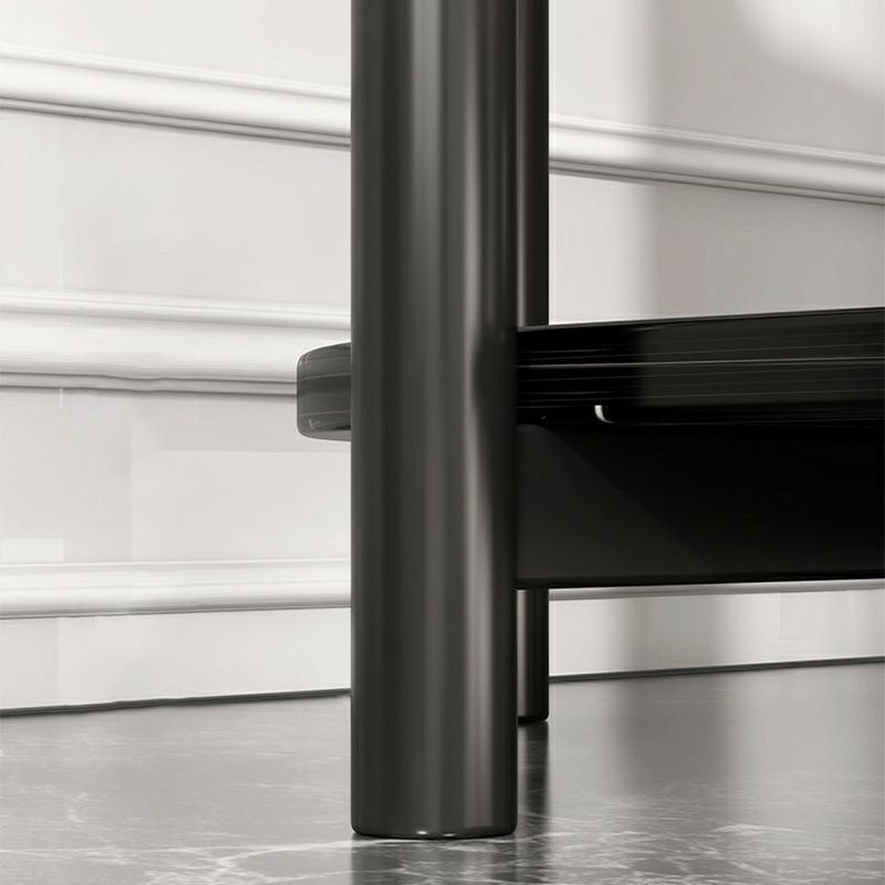 Glam Metal Side Table with Shelves Geometric Stone Top Accent Side Table Clearhalo 'Coffee & Accent Tables' 'End & Side Tables' 'end_side_tables' 'furn' 'furn_end_side_tables' 'Furniture' 'Living Room Furniture' 1200x1200_79787e34-02d2-49f0-86a1-8c0a4c268a62