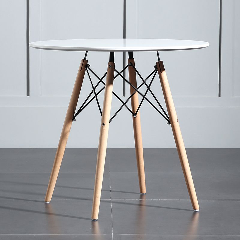 Wood Contemporary Round Dining Table Manufactured Wood Top Table for Dining Room Clearhalo ' dining_table' 'Dining Tables & Seating' 'Dining Tables' 'furn' 'furn_dining_table' 'Furniture' 'furniture_dining_table' 'Kitchen & Dining Furniture' 'kitchen&dining_furn' 'kitchen' 'kitchen_dining_table' 1200x1200_79796403-baac-4968-bed0-d62f3a88b05e