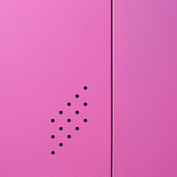 Contemporary Style Wardrobe Armoire Metal Wardrobe Closet with Locks Clearhalo 'Armoires & Wardrobes' 'armoires_wardrobes' 'Bedroom Furniture' 'furn' 'furn_armoires_wardrobes' 'Furniture' 1200x1200_79805f62-382b-4cd6-9015-20b2ac7b7b99