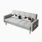 Contemporary Biscuit Back Sofa Bed 22.44"High Square Arm Sofa Bed Clearhalo 'furn' 'furn_sofas' 'Furniture' 'furniture_sofas' 'kitchen' 'kitchen_sofas' 'Living Room Furniture' 'Sofa' 'sofas' 1200x1200_7982a85c-a2d9-43c0-a69b-030527b8c7b4