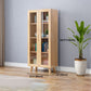 Modern Manufactured Wood Standard Bookcase Natural Vertical Bookcase Clearhalo 'Bookcases' 'furn' 'furn_bookcases' 'Furniture' 'furniture_bookcases' 'kitchen' 'kitchen_bookcases' 'Living Room Furniture' 'Office Furniture' 1200x1200_798335d4-cbda-472a-832d-8a17ce686123