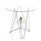 Modern Round Dining Room Table Tempered Glass Table with Pedestal Base for Dining Room Clearhalo ' dining_table' 'Dining Tables & Seating' 'Dining Tables' 'furn' 'furn_dining_table' 'Furniture' 'furniture_dining_table' 'Kitchen & Dining Furniture' 'kitchen&dining_furn' 'kitchen' 'kitchen_dining_table' 1200x1200_79833c75-a931-4e2f-88d2-e3db121dc566