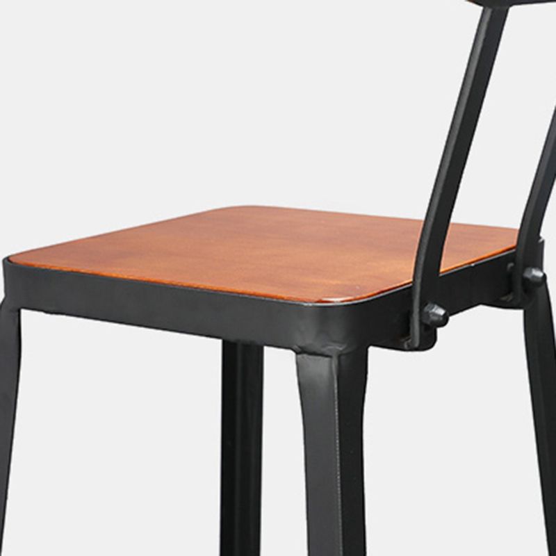 Contemporary Metal Solid Wood Barstool Indoor Bar Stool with Backless Clearhalo 'Bar Furniture' 'Bar Stools' 'bar_stools' 'furn' 'furn_bar_stools' 'furniture_bar_stools' 'Kitchen & Dining Furniture' 'kitchen&dining_furn' 'kitchen' 'kitchen_furn' Furniture' 1200x1200_7985c998-8b6a-451c-80c9-2814135ff038