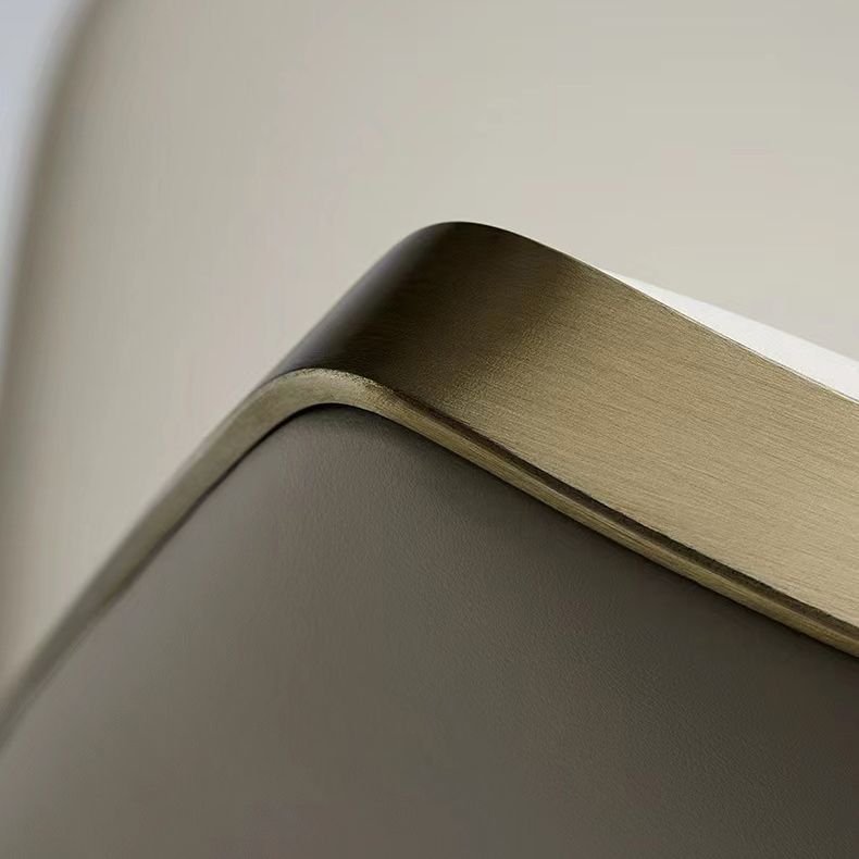 Glam Style Side Chair Metal Open Back Dining Room Chair for Indoor Clearhalo 'Dining Chairs' 'Dining Tables & Seating' 'dining_chair' 'furn' 'furn_dining_chair' 'Furniture' 'Kitchen & Dining Furniture' 1200x1200_79888b0d-af33-4bd9-9786-2201032f7b37