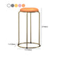 Scandinavian Stackable Armless Bar Stools Round Seat Backless Barstool