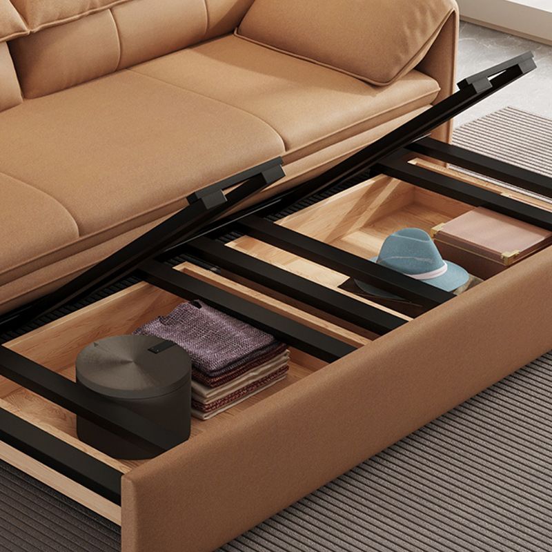 Living Room Futon Sleeper Sofa Bed Modern Style Convertible Sofas with Storage Clearhalo 'furn' 'furn_futons' 'Furniture' 'Futons & Daybeds' 'Futons' 'Living Room Furniture' 1200x1200_79889a44-790d-4fcd-bc42-234d0ae19007