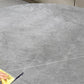 Contemporary Style Stone Dining Table Round Drop-Leaf Table with 4-foot