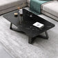 Cross Table Base Design Rectangular Faux Wood Table Ornate Style Coffee Table Clearhalo 'Coffee & Accent Tables' 'Coffee Tables' 'coffee_tables' 'furn' 'furn_coffee_tables' 'Furniture' 'Living Room Furniture' 1200x1200_798a473a-0c98-45b6-944f-e1e5267b17c7