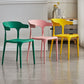 Home Modern Side Chair Stackable Open Back Plastic Dining Room Chair Set Clearhalo ' kitchen&dining_furn' 'Dining Chairs' 'Dining Tables & Seating' 'dining_chair' 'furn' 'furn_dining_chair' 'Furniture' 'furniture_dining_chair' 'Kitchen & Dining Furniture' 'kitchen' 1200x1200_798b7b08-e474-4a08-9da3-06ce9ce4863a