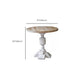 French Country Corner Table Wood Pedestal Round Accent Side Table Clearhalo 'Coffee & Accent Tables' 'End & Side Tables' 'end_side_tables' 'furn' 'furn_end_side_tables' 'Furniture' 'Living Room Furniture' 1200x1200_798cd41a-4f8d-4c05-bea1-34e00ed94416