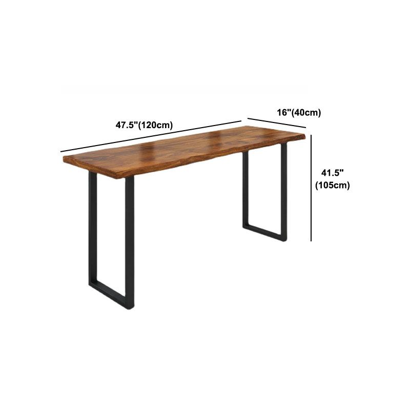 1/2/5 Pieces Rectangular Counter Set Industrial Solid Wood Bar Table Set for Home Use Clearhalo 'Bar Furniture' 'furn' 'furn_home_bar_bar_sets' 'Furniture' 'Home Bars & Bar Sets' 'home_bar_bar_sets' 'Kitchen & Dining Furniture' 1200x1200_798dc28a-7467-4c61-b4ad-36058ad41fd0