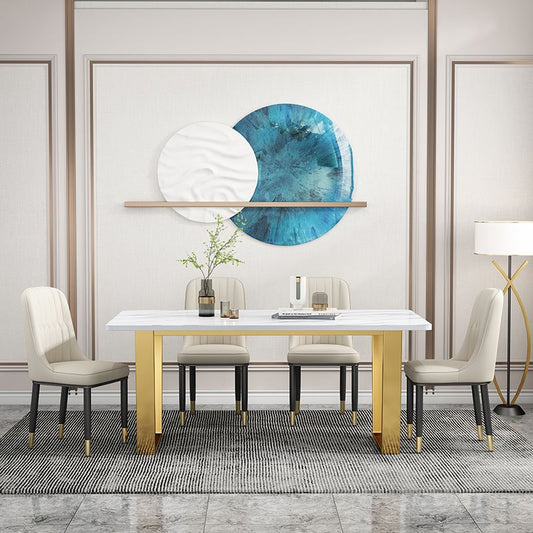 Scandinavian Home Side Chair Solid Back Metal Upholstered Dining Room Chair (Set of 2) Clearhalo ' kitchen&dining_furn' 'Dining Chairs' 'Dining Tables & Seating' 'dining_chair' 'furn' 'furn_dining_chair' 'Furniture' 'furniture_dining_chair' 'Kitchen & Dining Furniture' 'kitchen' 1200x1200_798dfc30-07d8-4458-8823-122313022ba2