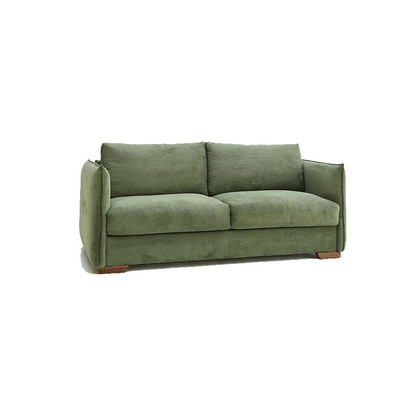 Divano divano scandinavo in tessuto soggiorno cuscini di divano standard braccio quadrato