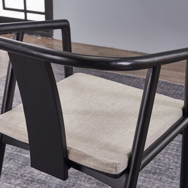 Traditional Style Ash Wood Chairs Dining Room Slat Back Arm Single Chair Clearhalo ' kitchen&dining_furn' 'Dining Chairs' 'Dining Tables & Seating' 'dining_chair' 'furn' 'furn_dining_chair' 'Furniture' 'furniture_dining_chair' 'Kitchen & Dining Furniture' 'kitchen' 1200x1200_7990be95-f363-48cc-ab99-7f4ee60160e1