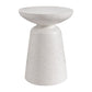 Round White Metal Coffee Table Pedestal 1 Single Cocktail Table Clearhalo 'Coffee & Accent Tables' 'Coffee Tables' 'coffee_tables' 'furn' 'furn_coffee_tables' 'Furniture' 'Living Room Furniture' 1200x1200_7992decf-192b-463d-9ec1-48f46d85ae2f