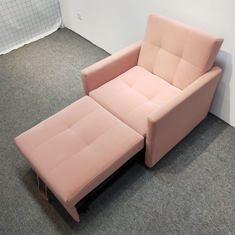 Recessed Arms Futon Sofa Bed Pillow Included Cushion Back Sleeper Sofa Clearhalo 'furn' 'furn_futons' 'Furniture' 'Futons & Daybeds' 'Futons' 'Living Room Furniture' 1200x1200_799988b5-83c0-47ff-94f6-8cf9682d0d18