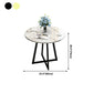 Metal Traditional Luxury Round Indoor Table Manufactured Wood Table with Sled Base Clearhalo ' dining_table' 'Dining Tables & Seating' 'Dining Tables' 'furn' 'furn_dining_table' 'Furniture' 'furniture_dining_table' 'Kitchen & Dining Furniture' 'kitchen&dining_furn' 'kitchen' 'kitchen_dining_table' 1200x1200_799d4026-8d40-4f4f-b76c-af7da5c0557a