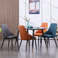 Modern Leather Dining Chair Solid Back Armless Side Chairs with Metal Legs Clearhalo ' kitchen&dining_furn' 'Dining Chairs' 'Dining Tables & Seating' 'dining_chair' 'furn' 'furn_dining_chair' 'Furniture' 'furniture_dining_chair' 'Kitchen & Dining Furniture' 'kitchen' 1200x1200_799df45f-d2ad-4d58-adcf-4c0e82cde014