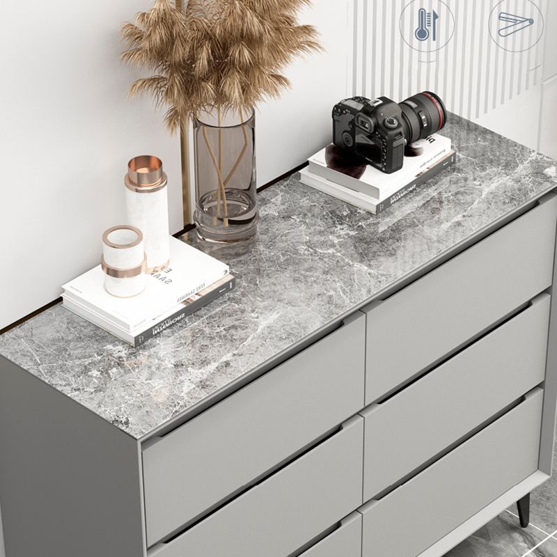 15.6-inch W Modern Storage Chest Stone Storage Chest Dresser with 3/6 Drawers Clearhalo 'Bedroom Furniture' 'Dressers & Chests' 'dressers_chests' 'furn' 'furn_dressers_chests' 'Furniture' 1200x1200_799e61c0-0563-41ad-915a-911738a9c794
