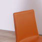 Contemporary Style Leather Dining Side Chair Solid Back Armless Side Chair Clearhalo ' kitchen&dining_furn' 'Dining Chairs' 'Dining Tables & Seating' 'dining_chair' 'furn' 'furn_dining_chair' 'Furniture' 'furniture_dining_chair' 'Kitchen & Dining Furniture' 'kitchen' 1200x1200_799efba0-73b6-45d3-8be1-20cb4f7f9ae3