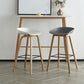 Contemporary Simple Counter Stools 30-inch Indoor Wood Legs Bar Stool with Plastic Seat Clearhalo 'Bar Furniture' 'Bar Stools' 'bar_stools' 'furn' 'furn_bar_stools' 'furniture_bar_stools' 'Kitchen & Dining Furniture' 'kitchen&dining_furn' 'kitchen' 'kitchen_furn' Furniture' 1200x1200_79a54140-c360-4e9c-8886-9b097297dddb