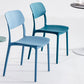 Contemporary Style Stackable Chair Dining Open Back Armless Chair with Plastic Legs Clearhalo 'Dining Chairs' 'Dining Tables & Seating' 'dining_chair' 'Furniture' 'furniture_dining_chair' 'Kitchen & Dining Furniture' 1200x1200_79a7f425-d45c-4815-8b1a-2a09842061cf