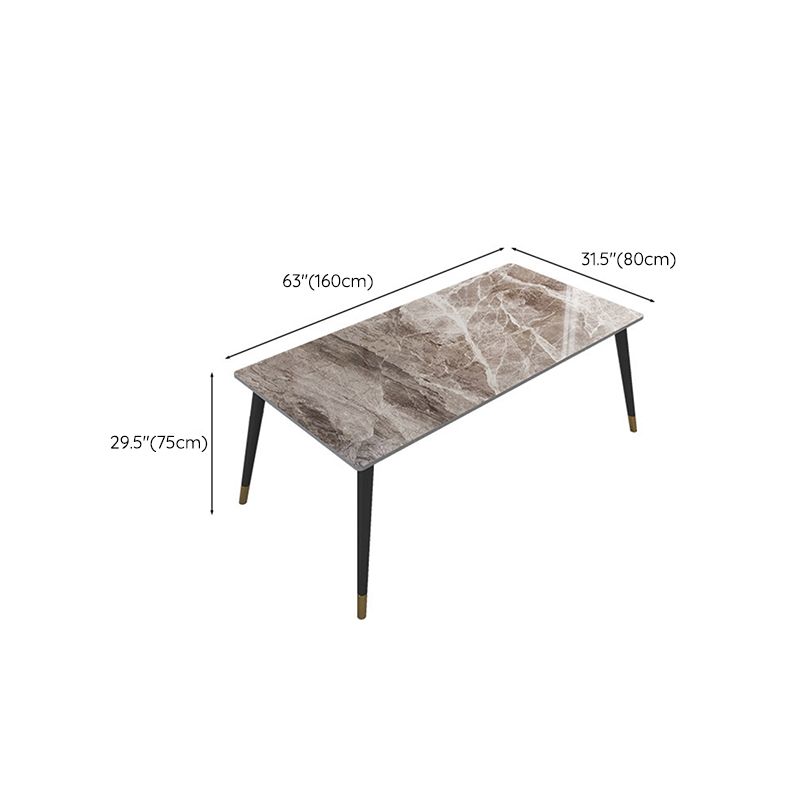 Contemporary 1/2/5/7 Pieces Furniture Stone Rectangle Dining Chairs Set for Home Clearhalo 'Dining Room Sets' 'Dining Tables & Seating' 'dining_room_set' 'furn' 'furn_dining_room_set' 'Furniture' 'Kitchen & Dining Furniture' 1200x1200_79a806ae-0d28-479f-a69a-cf948f3fe2cf