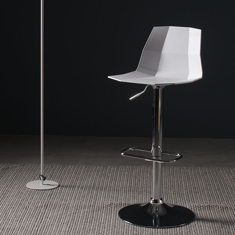 Modern Plastic Counter & Bar Stool Indoor Adjustable Height Footrest Stool Clearhalo 'Bar Furniture' 'Bar Stools' 'bar_stools' 'furniture_bar_stools' 'Kitchen & Dining Furniture' 'kitchen&dining_furn' 'kitchen' 'kitchen_furn' Furniture' 1200x1200_79ab2fe0-ec57-42b7-8317-bea85811519f