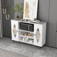Schedate sideboard Glam Stone Scaffali per sala da pranzo Sideboard