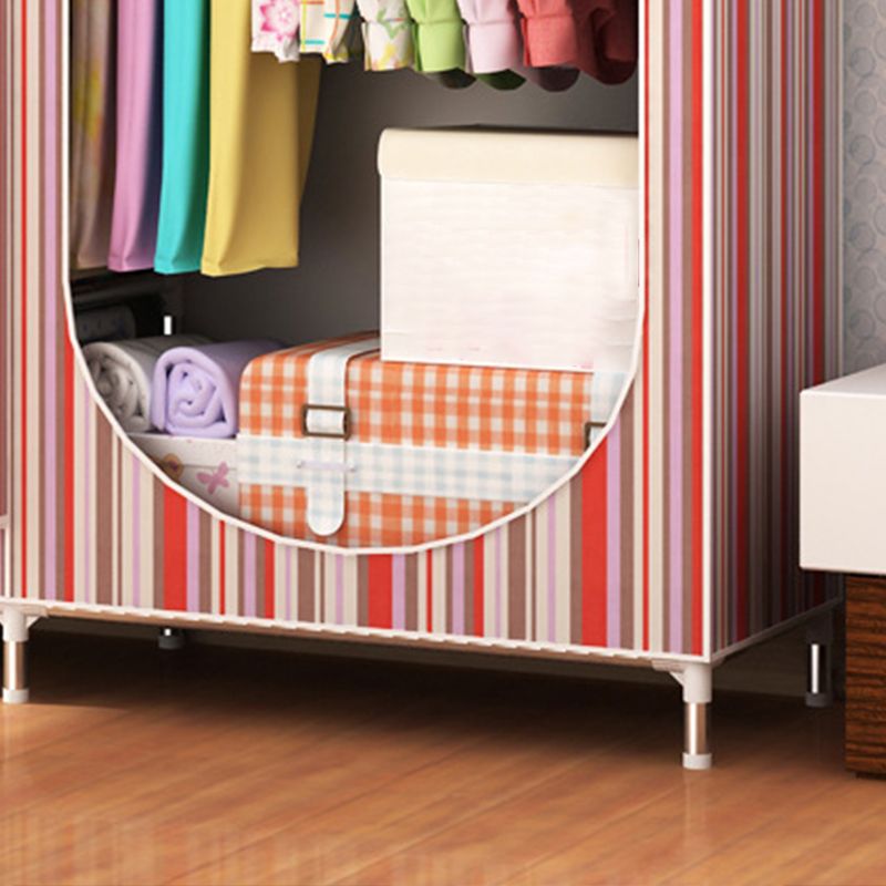 Placard de garde-robe à 3 portes de style contemporain avec jambes