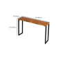 Industrial Style Rectangle Bar Table 1/2/3/4 Pieces Wood Bar Table Set for Kitchen