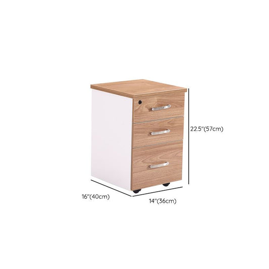 Classeur de classeur vertical moderne avec rangement de verrouillage