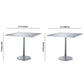 Industrial Style Stainless Steel Dining Table Square Table for Dinning Room Clearhalo ' dining_table' 'Dining Tables & Seating' 'Dining Tables' 'furn' 'furn_dining_table' 'Furniture' 'furniture_dining_table' 'Kitchen & Dining Furniture' 'kitchen&dining_furn' 'kitchen' 'kitchen_dining_table' 1200x1200_79b7e0fa-28c2-4dec-93ca-cbae87227e5b