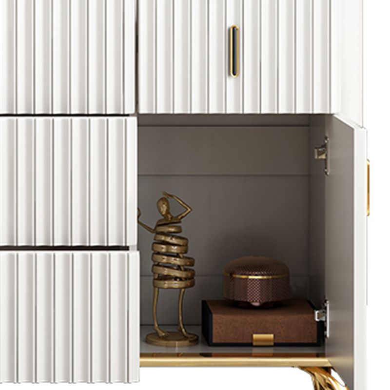 Glamoureuze houten opbergkist Slaapkamer Horizontale ladekast met lades