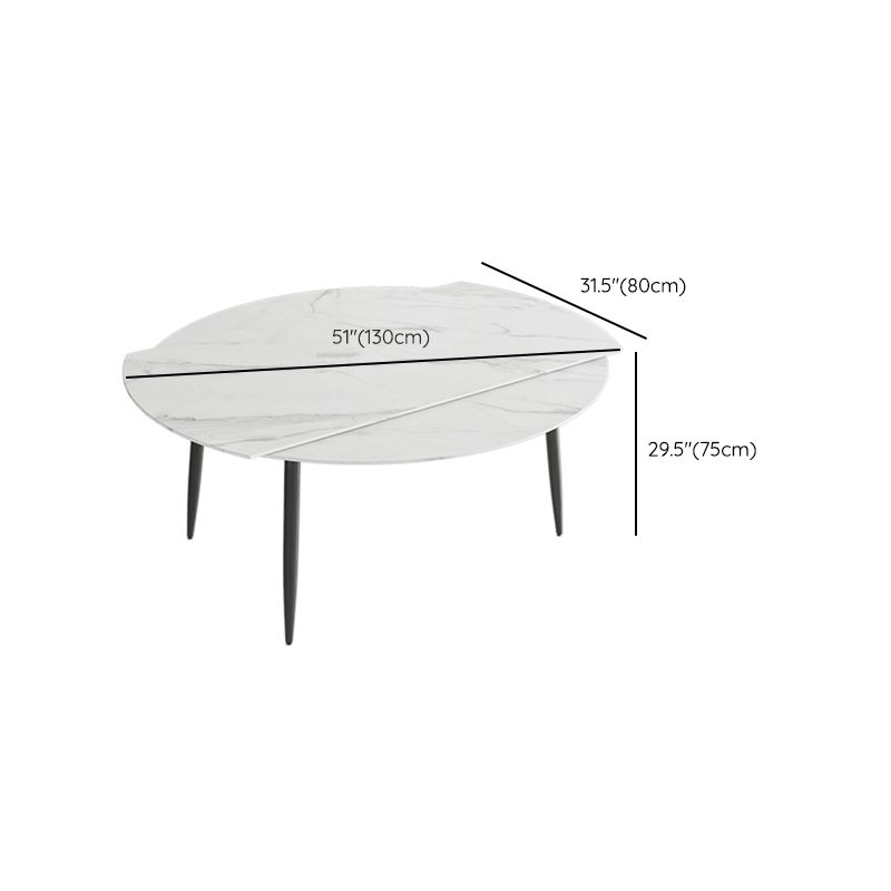 White Stone Dining Table Set with Leather Chairs 3/5 Pcs Modern Dinette Set Clearhalo 'Dining Room Sets' 'Dining Tables & Seating' 'dining_room_set' 'furn' 'furn_dining_room_set' 'Furniture' 'Kitchen & Dining Furniture' 1200x1200_79ba20fc-10b5-4ce4-8344-5585220072f7