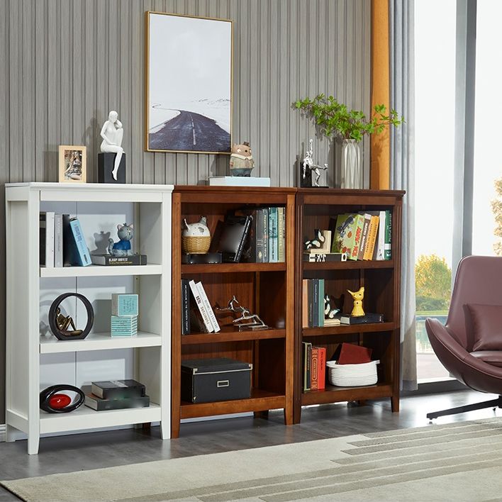 Contemporary Poplar Standard Bookshelf Closed Back Vertical Bookshelf for Bedroom Clearhalo 'Bookcases' 'furn' 'furn_bookcases' 'Furniture' 'furniture_bookcases' 'kitchen' 'kitchen_bookcases' 'Living Room Furniture' 'Office Furniture' 1200x1200_79bb46af-12c5-41ad-b96d-ee03118803d4