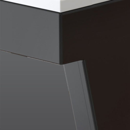 コンテンポラリースタイルのバーテーブル長方形のストーンビストロバーデスク